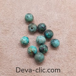 Perle turquoise africaine
