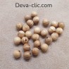 Perles en bois d olivier