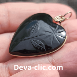 Obsidienne pendentif