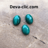 Cabochon ovale malachite