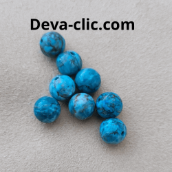 Perles turquoise 8 mm