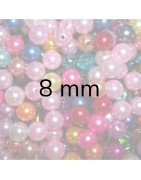 perles  naturelles 8 mm pour création de bijoux vente a l unité